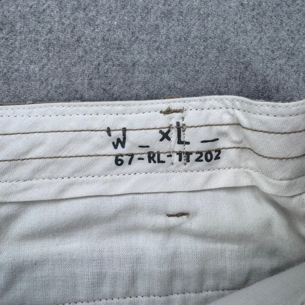 Vintage Polo Ralph‎ Lauren Paratrooper Cargo Pants Mens 40x36 Khaki Military